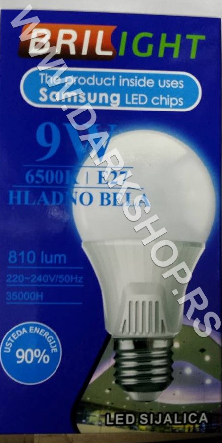 LED E27 9W SAMSUNG CHIP